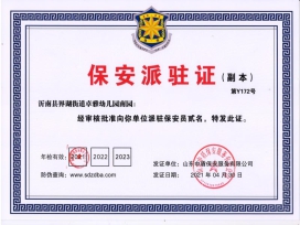 沂南县界湖街道卓雅幼儿园南园派驻证